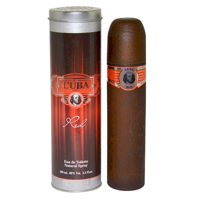 Cuba Red Cologne by Cuba 3.3oz Eau De Toilette Spray for men